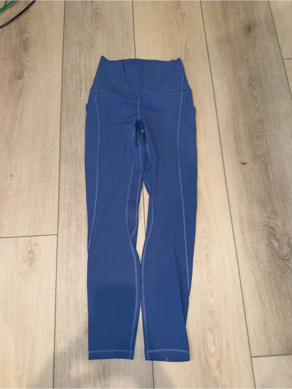 lululemon athletica Blue High-Rise Leggings with Pockets